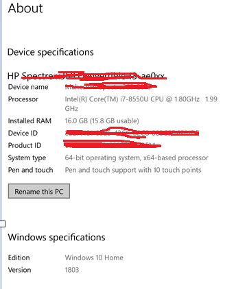 Windows 10 Rename Computer
